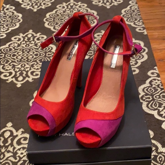 H by Halston Shoes - Peep Toe Heels
